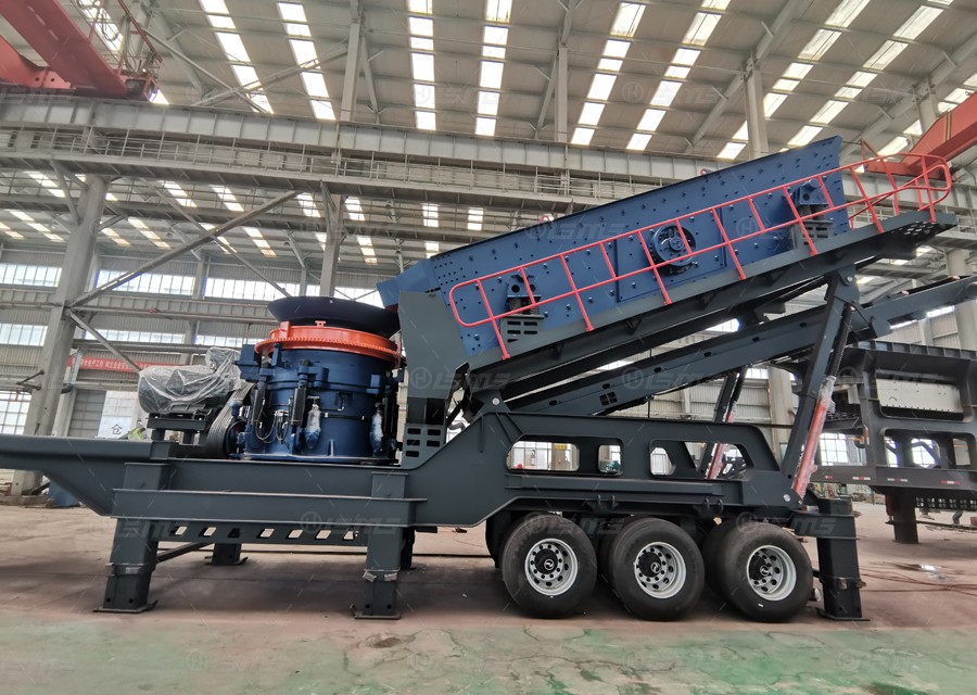 環(huán)球重工輪胎液壓多缸圓錐移動破碎站生產完成